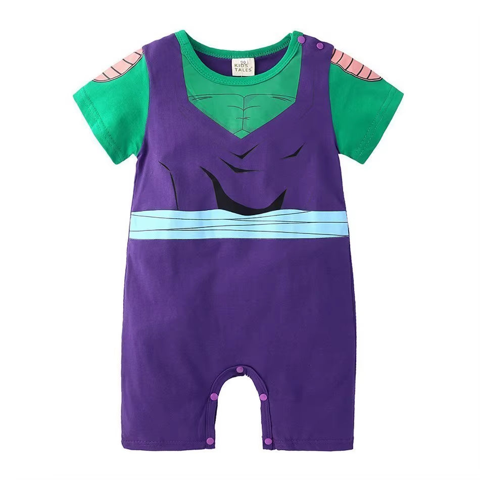 Baby Boy Clothes Toddler Romper Babysuit Newborn Anime Zoro Summer T-Shirt Climbing Clothes Infant Stuff Baby Clothing Pajamas